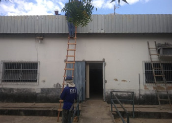 INSS inicia reforma da Agência da Previdência na cidade de Cristino Castro